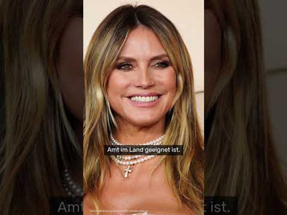 Heidi Klum: Topmodel rechnet plötzlich mit Donald Trump ab - das denkt sie wirklich