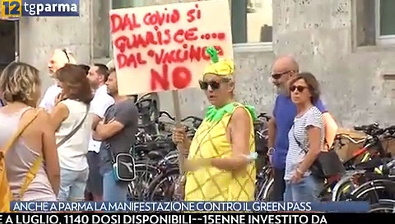 green pass protesta