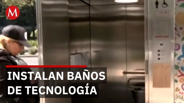 Infraestructura mundialista: Gobierno de la CdMx estrena baños inteligentes en Chapultepec