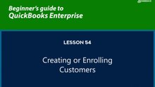 54 - Creating or Enrolling Customers