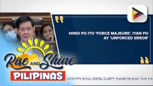 Sen. Lacson, may bwelta kaugnay ng pagsasama ng sigalot sa ibang bansa sa ilalim ng 'Force Majeure' | ulat ni Bernard Ferrer