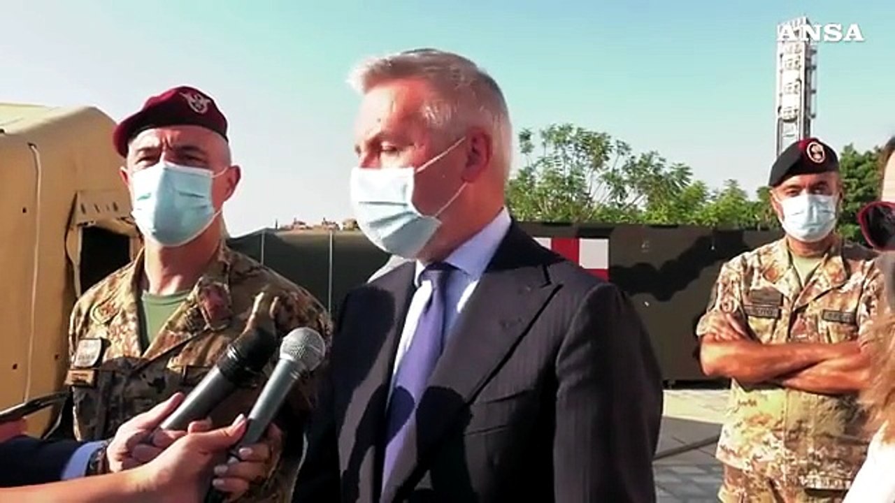 Beirut, Guerini: "Massimo impegno per aiutare il popolo libanese"