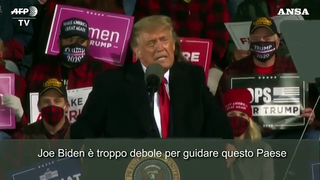 Usa 2020, Trump: "Biden racconta bugie da 47 anni"
