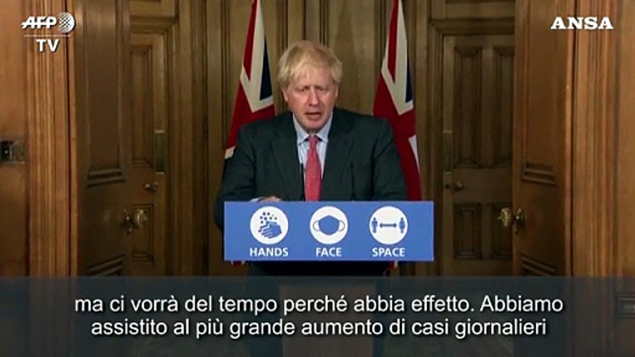 Covid, Johnson: "Rispettiamo protocolli d'emergenza per evitare un nuovo lockdown"