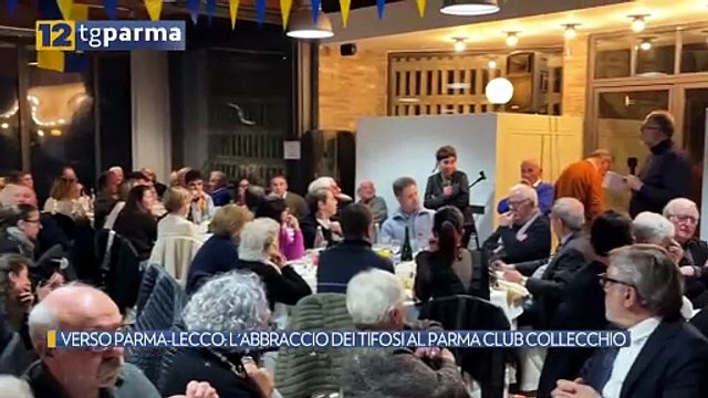 VERSO PARMA-LECCO: L'ABBRACCIO DEI TIFOSI AL PARMA CLUB COLLECCHIO | VERSO PARMA-LECCO: L'ABBRACCIO DEI TIFOSI AL PARMA CLUB COLLECCHIO
