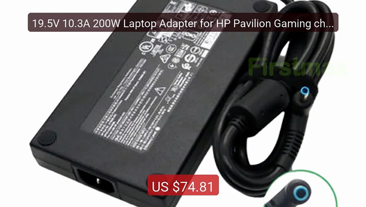 19.5V 10.3A 200W Laptop Adapter for HP Pavilion Gaming charger... -- Hot Deal 2026 | Limited Offer!