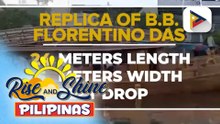 Isang replica ng ‘balangay,’ natamaan na lumayag sa Ilog Pasig; logo ng ASEAN 2026, tampok ang naturang makasaysayang sasakyan | ulat ni Elijah Canlas