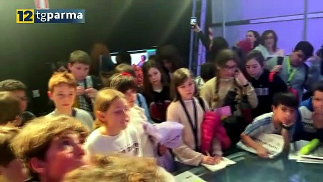 GLI ALUNNI DELLA BOTTEGO IN VISITA AL GRUPPO GAZZETTA DI PARMA | GLI ALUNNI DELLA BOTTEGO IN VISITA AL GRUPPO GAZZETTA DI PARMA