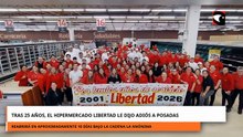 Tras 25 años, el hipermercado Libertad le dijo adiós a Posadas