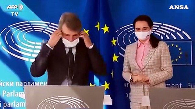 Bielorussia, la leader dell'opposizione a Bruxelles