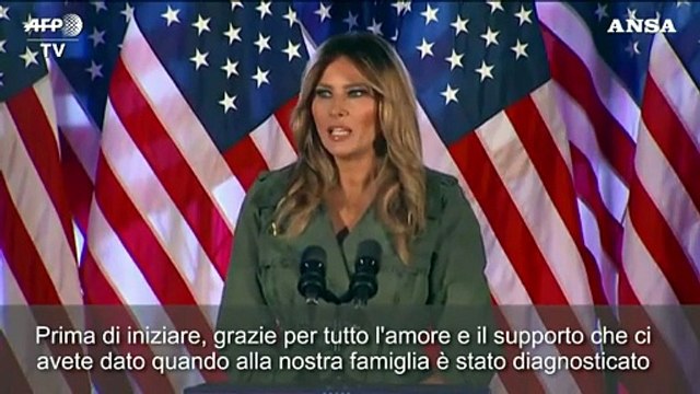Torna Melania: non condivido sempre come Trump tweetta ma bene che parli ai cittadini
