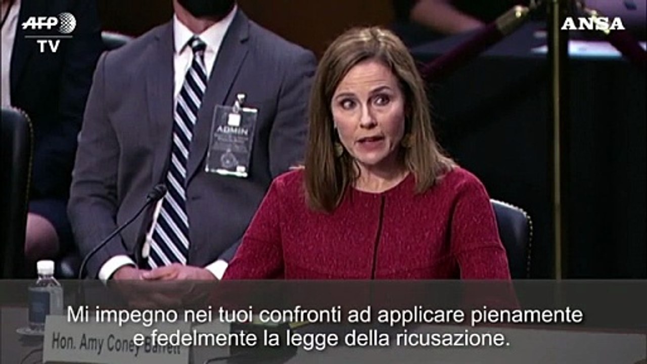 Usa, Corte Suprema: la candidata di Trump elude le domande sull'aborto