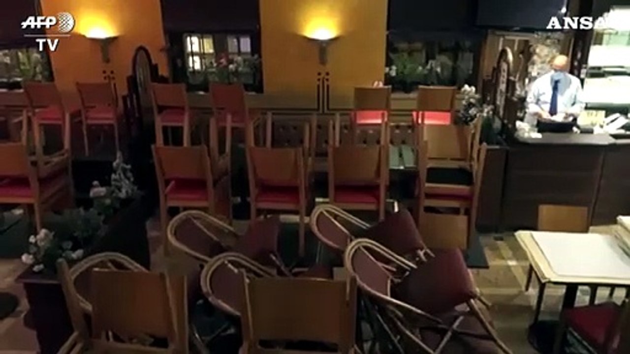 A Bruxelles ristoranti chiusi per frenare il Covid, un gestore: "Non ce la faccio piu'"