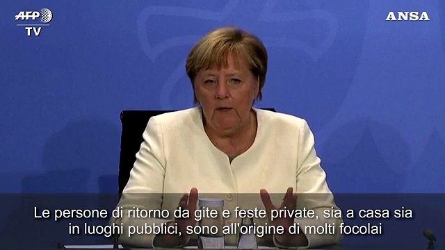 Coronavirus, Merkel: Restrizioni si', ma solo a livello regionale