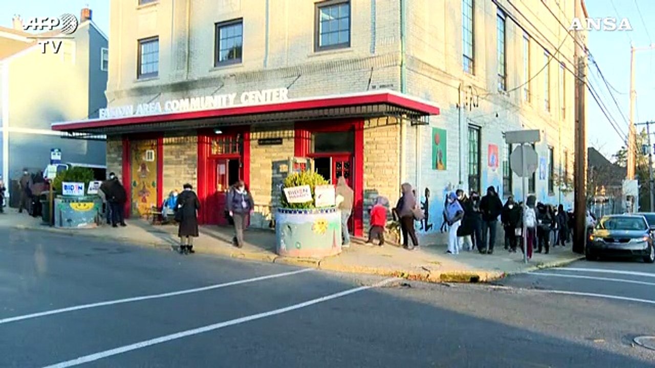 Usa 2020, urne aperte in Pennsylvania: americani in fila per votare