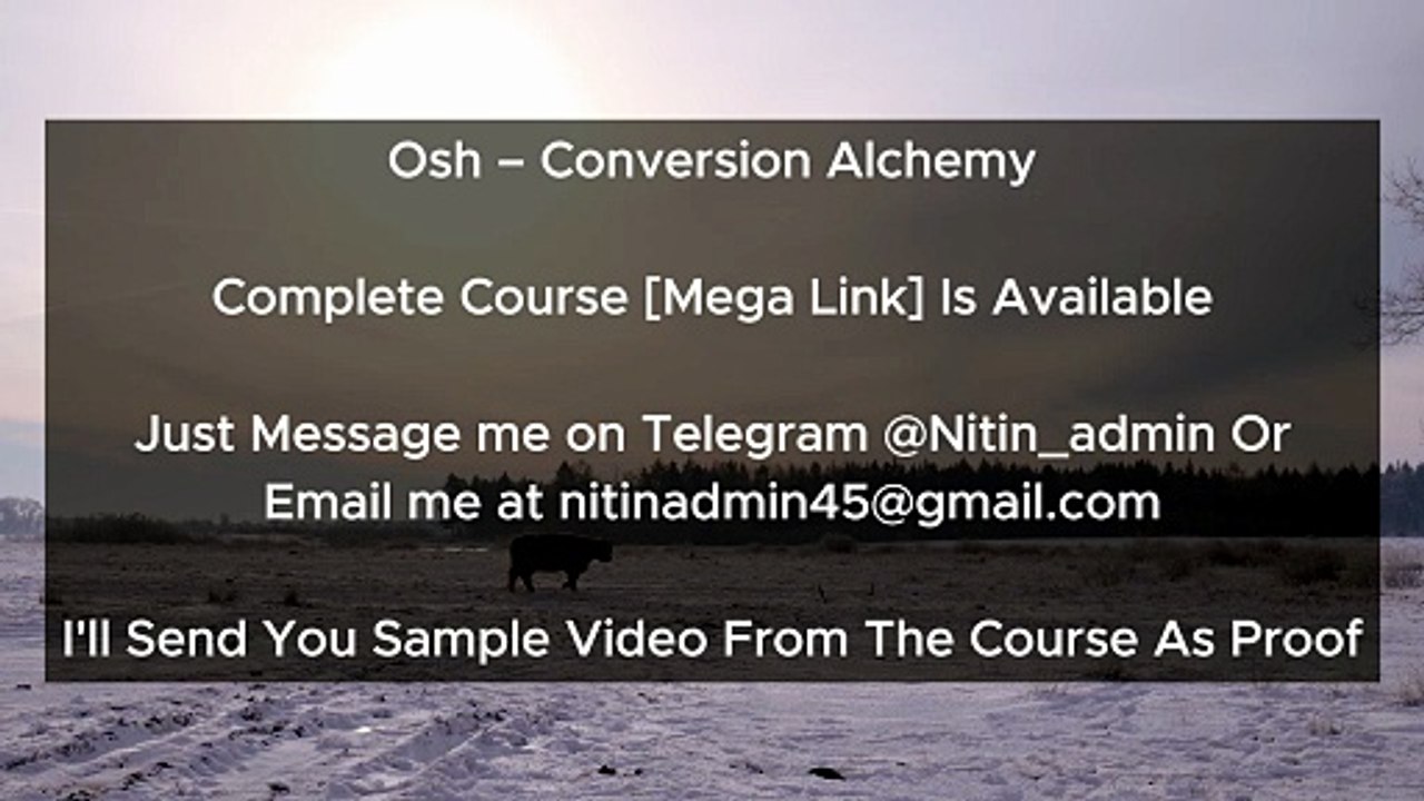 Osh – Conversion Alchemy