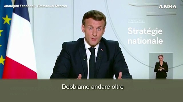 Coronavirus, Macron: Lockdown in Francia da venerdi'