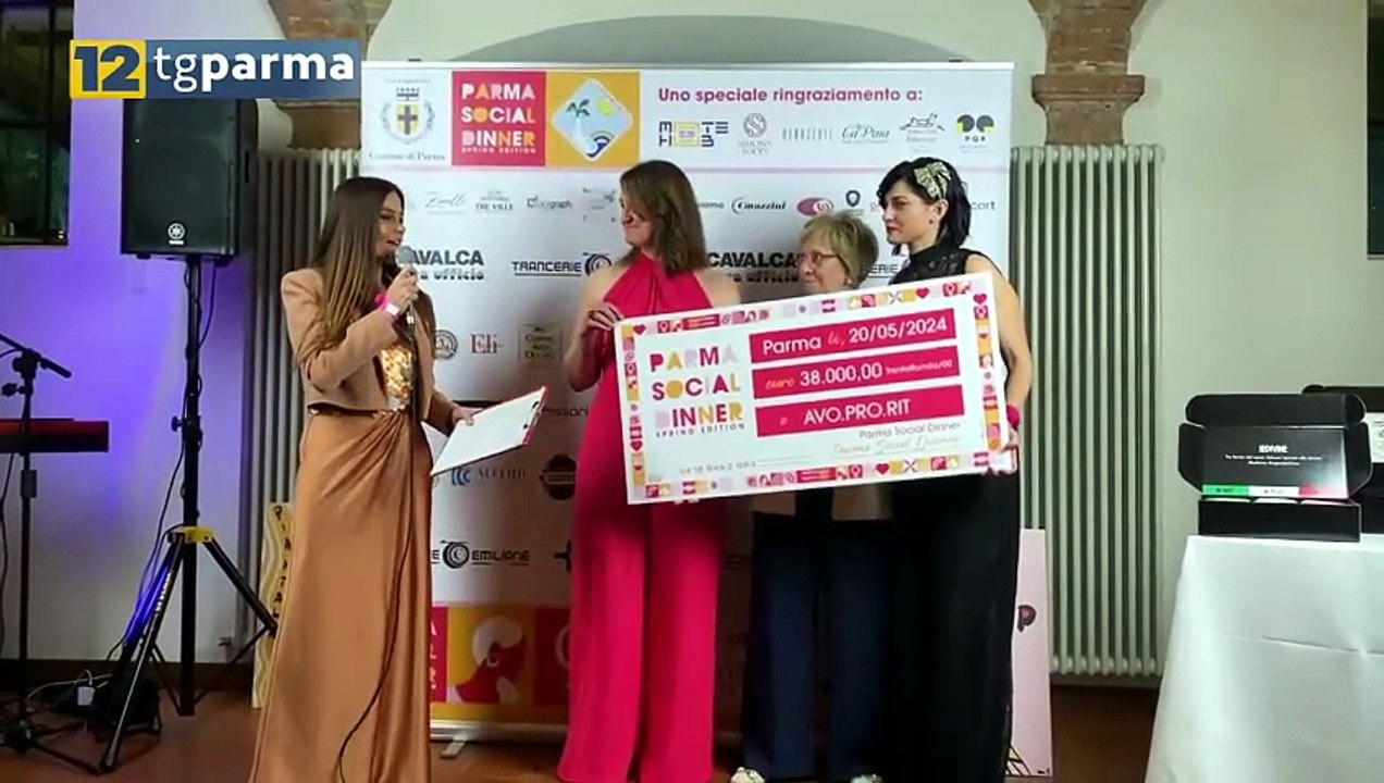 "PARMA SOCIAL DINNER" CON CHEF STELLATI: DONATI 38MILA EURO ALL'AVOPRORIT | "PARMA SOCIAL DINNER" CON CHEF STELLATI: DONATI 38MILA EURO ALL'AVOPRORIT