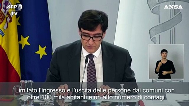 Coronavirus, la Spagna adotta misure restrittive: stretta sugli assembramenti