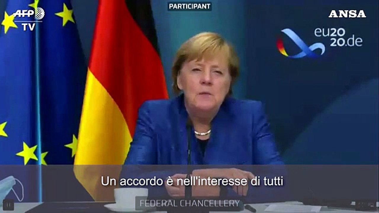 Brexit, Merkel: "Ue si prepari all'eventualita' di una brexit senza accordo"