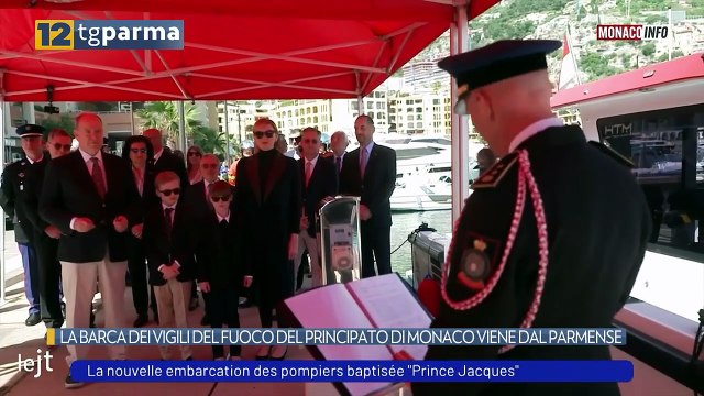 LA BARCA DEI VIGILI DEL FUOCO DEL PRINCIPATO DI MONACO VIENE DAL PARMENSE | LA BARCA DEI VIGILI DEL FUOCO DEL PRINCIPATO DI MONACO VIENE DAL PARMENSE