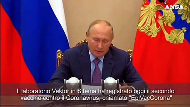 Coronavirus, Putin: Abbiamo un secondo vaccino