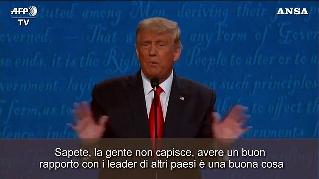 Usa 2020, Trump: Con Kim buone relazioni