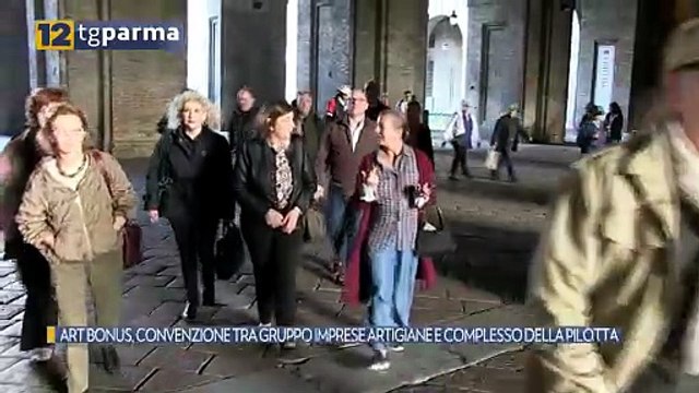 ART BONUS, CONVENZIONE TRA GRUPPO IMPRESE ARTIGIANE E COMPLESSO DELLA PILOTTA | ART BONUS, CONVENZIONE TRA GRUPPO IMPRESE ARTIGIANE E COMPLESSO DELLA PILOTTA