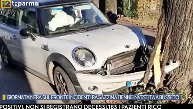 Giornata nera sul fronte incidenti, ragazzina 11enne investita a Busseto
