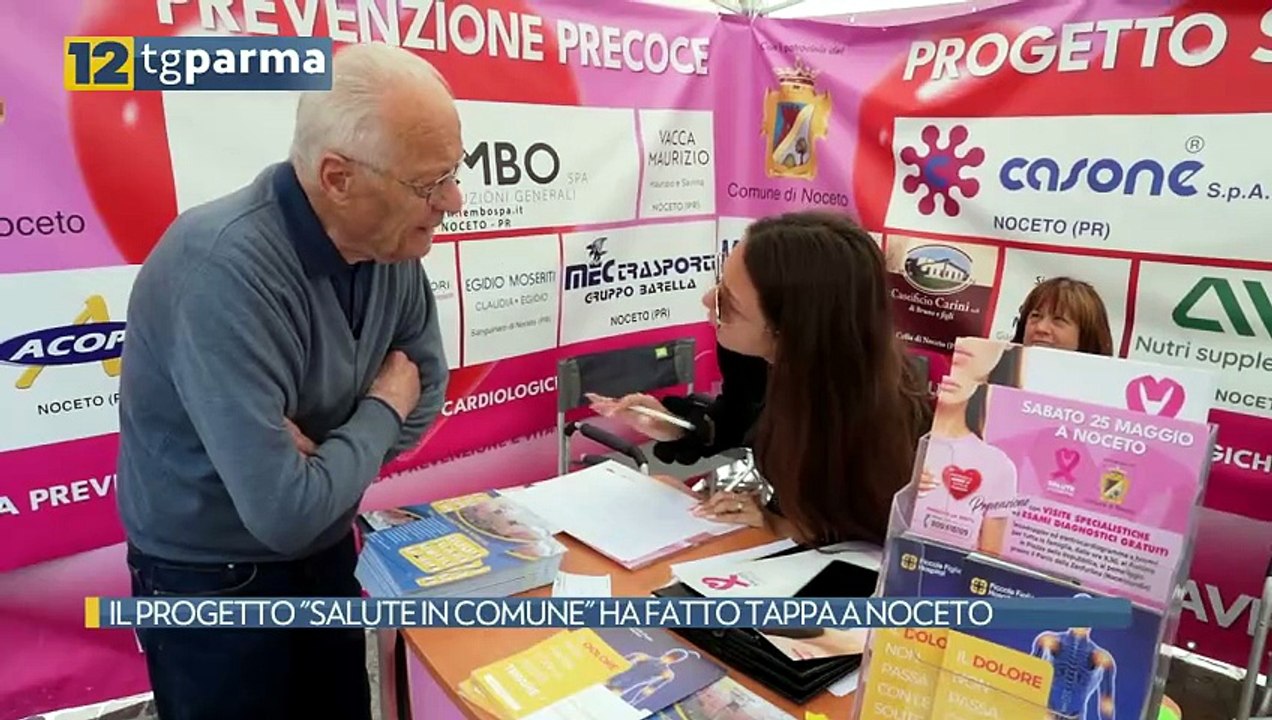 IL PROGETTO "SALUTE IN COMUNE" HA FATTO TAPPA A NOCETO | IL PROGETTO "SALUTE IN COMUNE" HA FATTO TAPPA A NOCETO