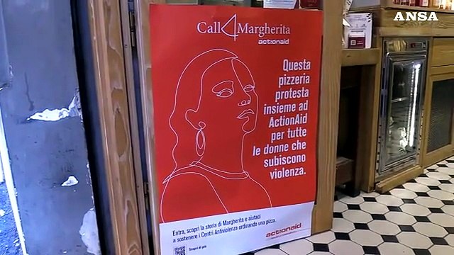 'Call4Margherita', una pizza contro la violenza sulle donne