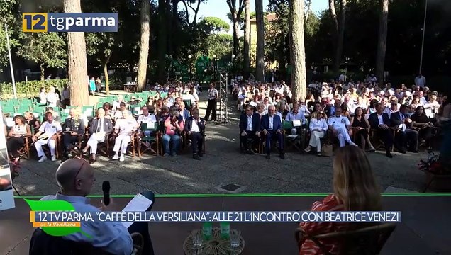 12 TV PARMA, CAFFÈ DELLA VERSILIANA : ALLE 21 L'INCONTRO CON BEATRICE VENEZI | 12 TV PARMA, CAFFÈ DELLA VERSILIANA : ALLE 21 L'INCONTRO CON BEATRICE VENEZI