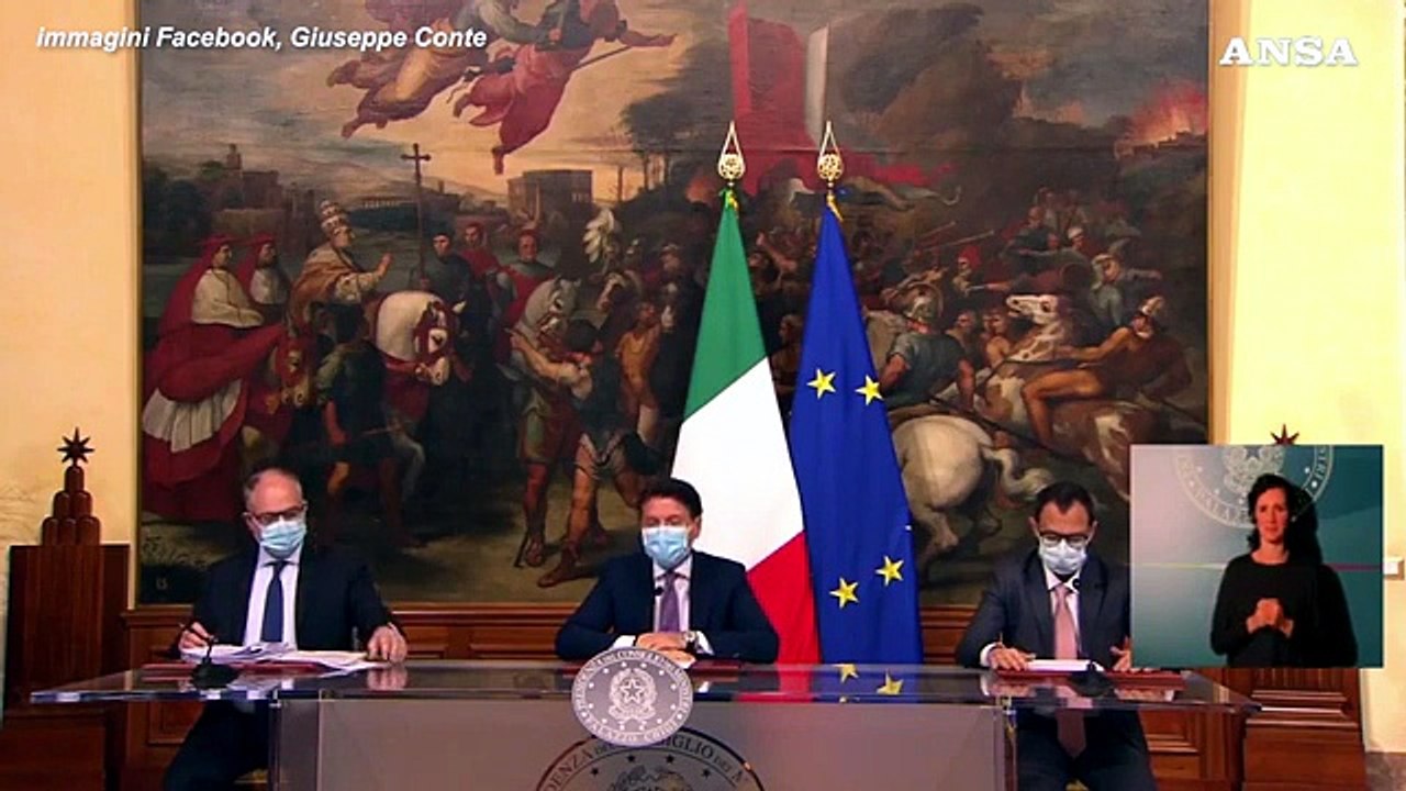 Dl ristori, Conte: "Oltre 5 mld, risorse immediate"