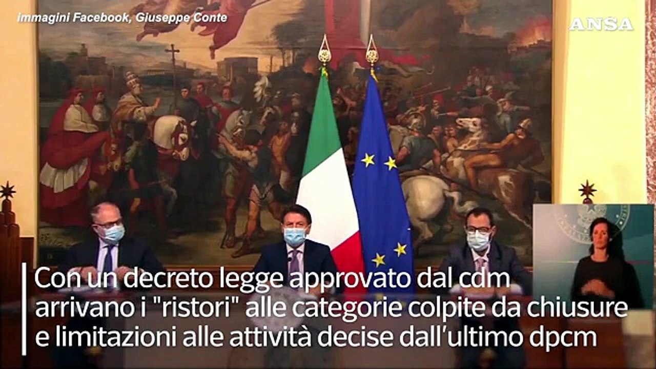 Il Cdm approva il decreto Ristori: ecco i rimborsi previsti