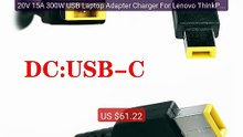 20V 15A 300W USB Laptop Adapter Charger For Lenovo ThinkPad R9... -- Hot Deal 2026 | Limited Offer!