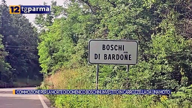 COMMOZIONE PER LA MORTE DI DOMENICO BOSCHINI, INVESTITO IN CARROZZELLA DA UNA MOTO | COMMOZIONE PER LA MORTE DI DOMENICO BOSCHINI, INVESTITO IN CARROZZELLA DA UNA MOTO