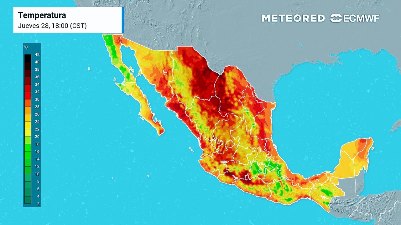 Tiempo soleado y caluroso regresa brevemente a México de viernes a sábado