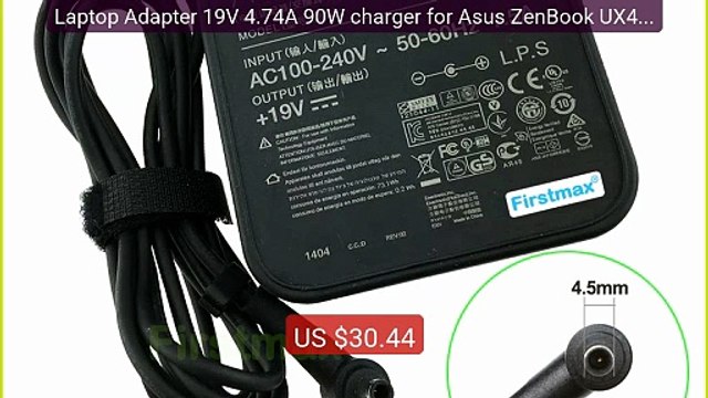 Laptop Adapter 19V 4.74A 90W charger for Asus ZenBook UX450FD ... Hot Deal 2026 | Limited Offer!