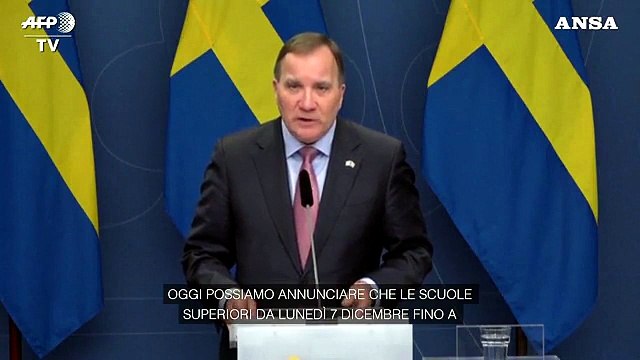 Covid, la Svezia chiude le scuole superiori per un mese