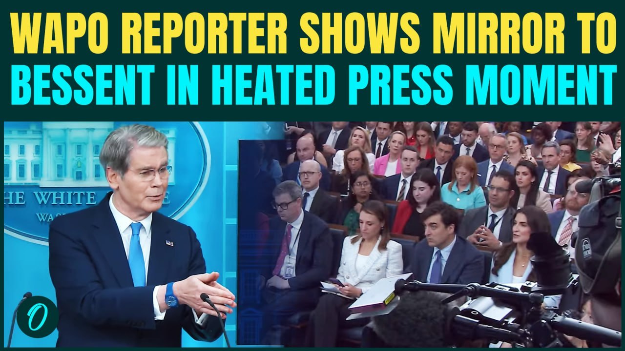 Bessent’s HEATED CLASH With WaPo Reporter Over Report on Trump $250 Bill