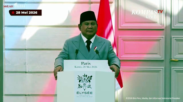 Depan Macron, Prabowo: Tak Ada Damai di Timur Tengah Tanpa Keadilan Bagi Palestina