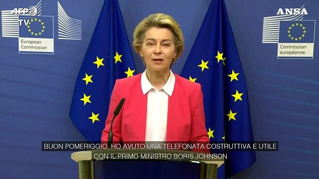 Brexit, Von der Leyen: I negoziati continueranno qui a Bruxelles