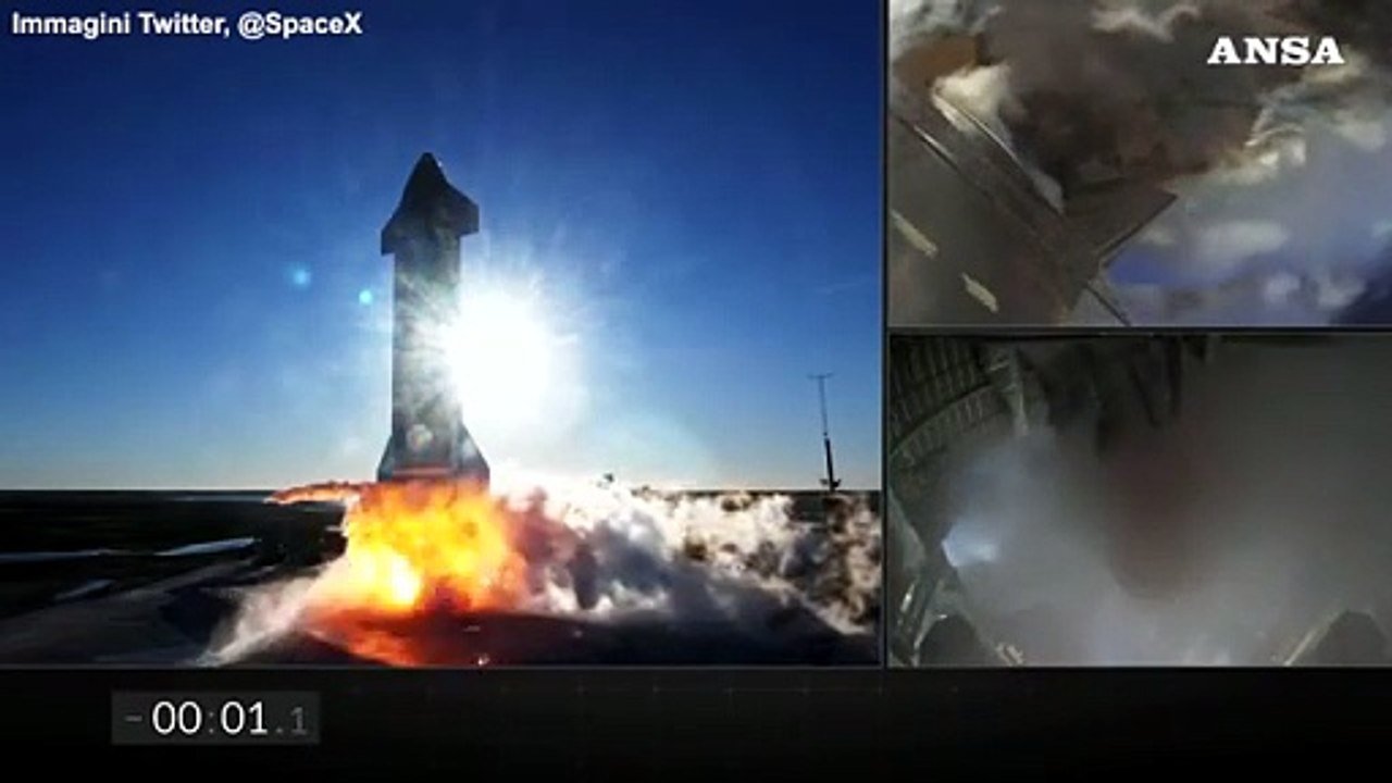 SpaceX, il razzo di Elon Musk si schianta all'atterraggio