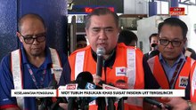 [TERKINI] MOT tubuh pasukan khas siasat insiden LRT tergelincir