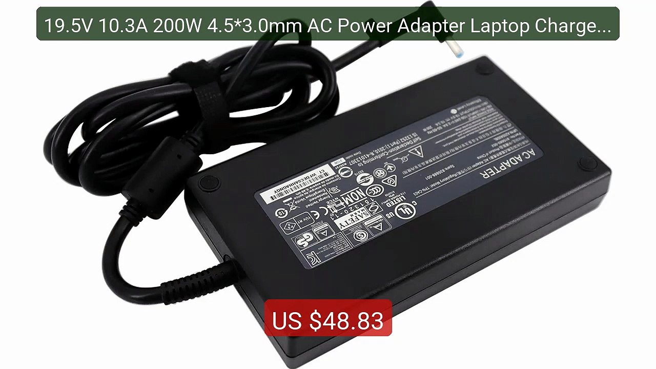 19.5V 10.3A 200W 4.5*3.0mm AC Power Adapter Laptop Charger For HP ... -- Best Deal 2026 | Shop Now!
