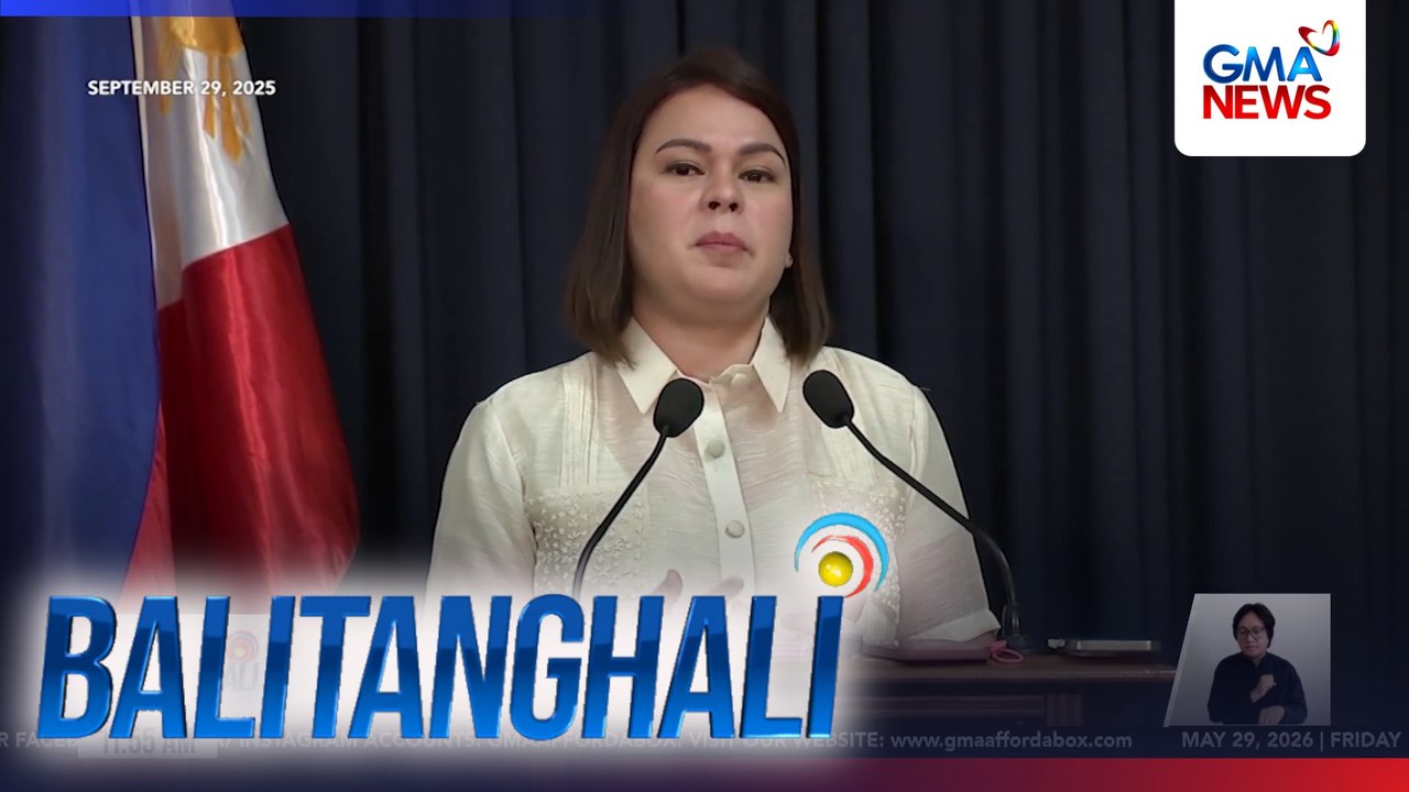 Deadline kay VPSD para sumagot sa summons ng impeachment court, sa June 1 na | Balitanghali