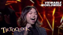 TiktoClock: Inampalan, kinagiliwan ang ANGAS sa boses ng isang events singer!