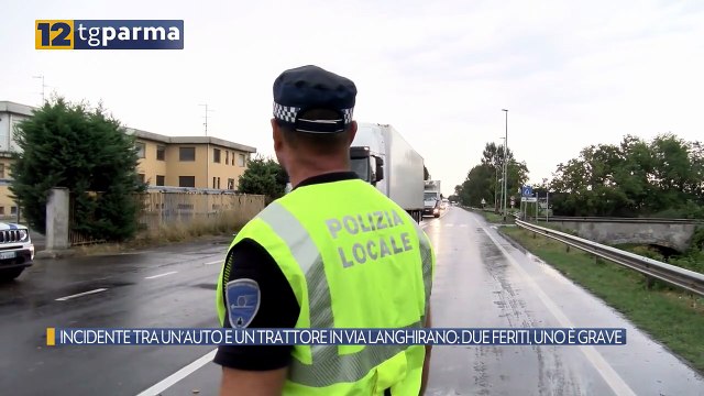 INCIDENTE TRA UN'AUTO E UN TRATTORE IN VIA LANGHIRANO: DUE FERITI, UNO È GRAVE | INCIDENTE TRA UN'AUTO E UN TRATTORE IN VIA LANGHIRANO: DUE FERITI, UNO È GRAVE