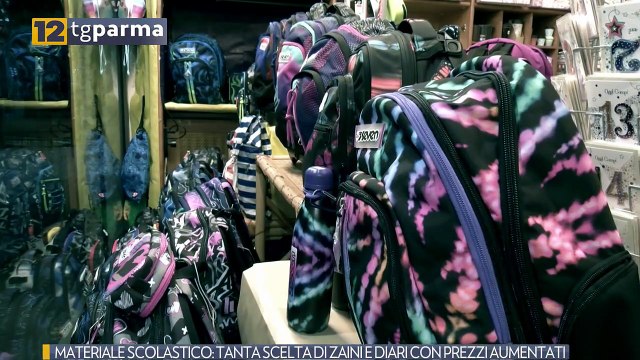 MATERIALE SCOLASTICO: TANTA SCELTA DI ZAINI E DIARI CON PREZZI AUMENTATI | MATERIALE SCOLASTICO: TANTA SCELTA DI ZAINI E DIARI CON PREZZI AUMENTATI