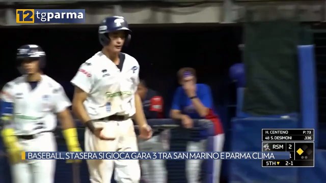 BASEBALL, STASERA SI GIOCA GARA 3 TRA SAN MARINO E PARMA CLIMA | BASEBALL, STASERA SI GIOCA GARA 3 TRA SAN MARINO E PARMA CLIMA